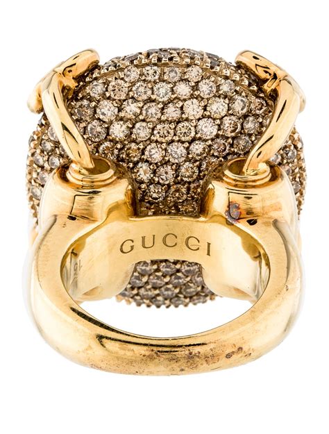 gucci horsebit ring 18k gold|gucci horsebit rings.